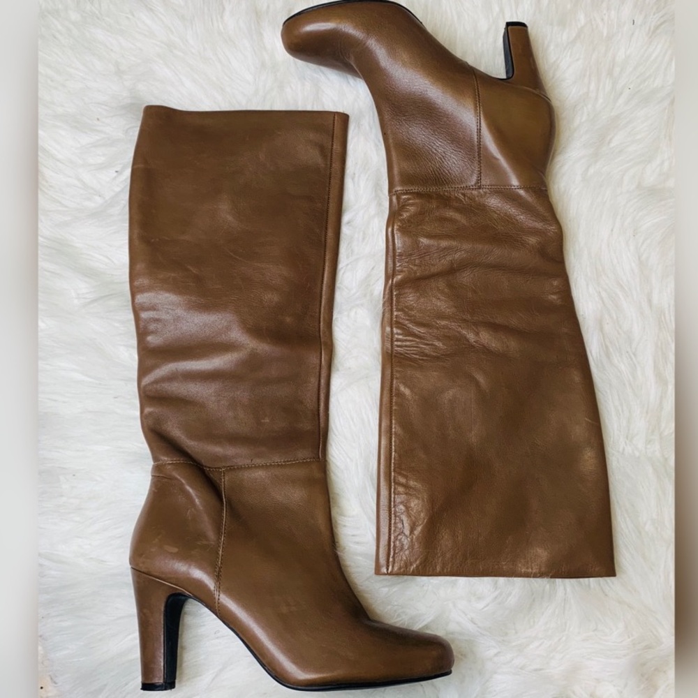 Marc Fisher Leather Boots Women’s Size 9